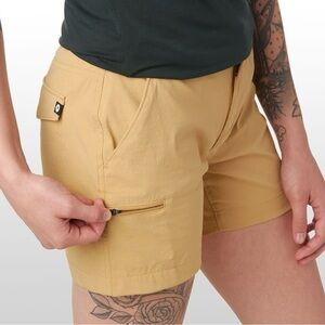 Marmot Raina New Women's 5” Khaki Hiking Shorts, Size 12 See Desc.